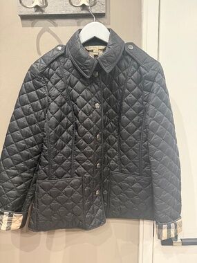 Burberry Brit Kencott Jacket - Black - Size Medium